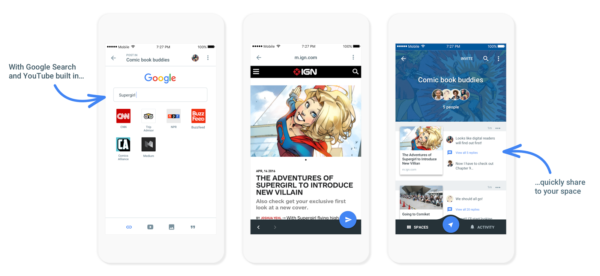 Google Spaces - Rede Social